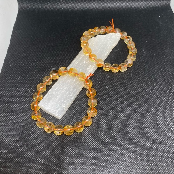 AAA + Grade Citrine Brackets! Price For 1 - Picture 4 of 4